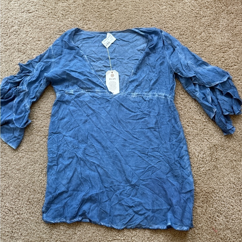 Elan Denim Blue Tunic